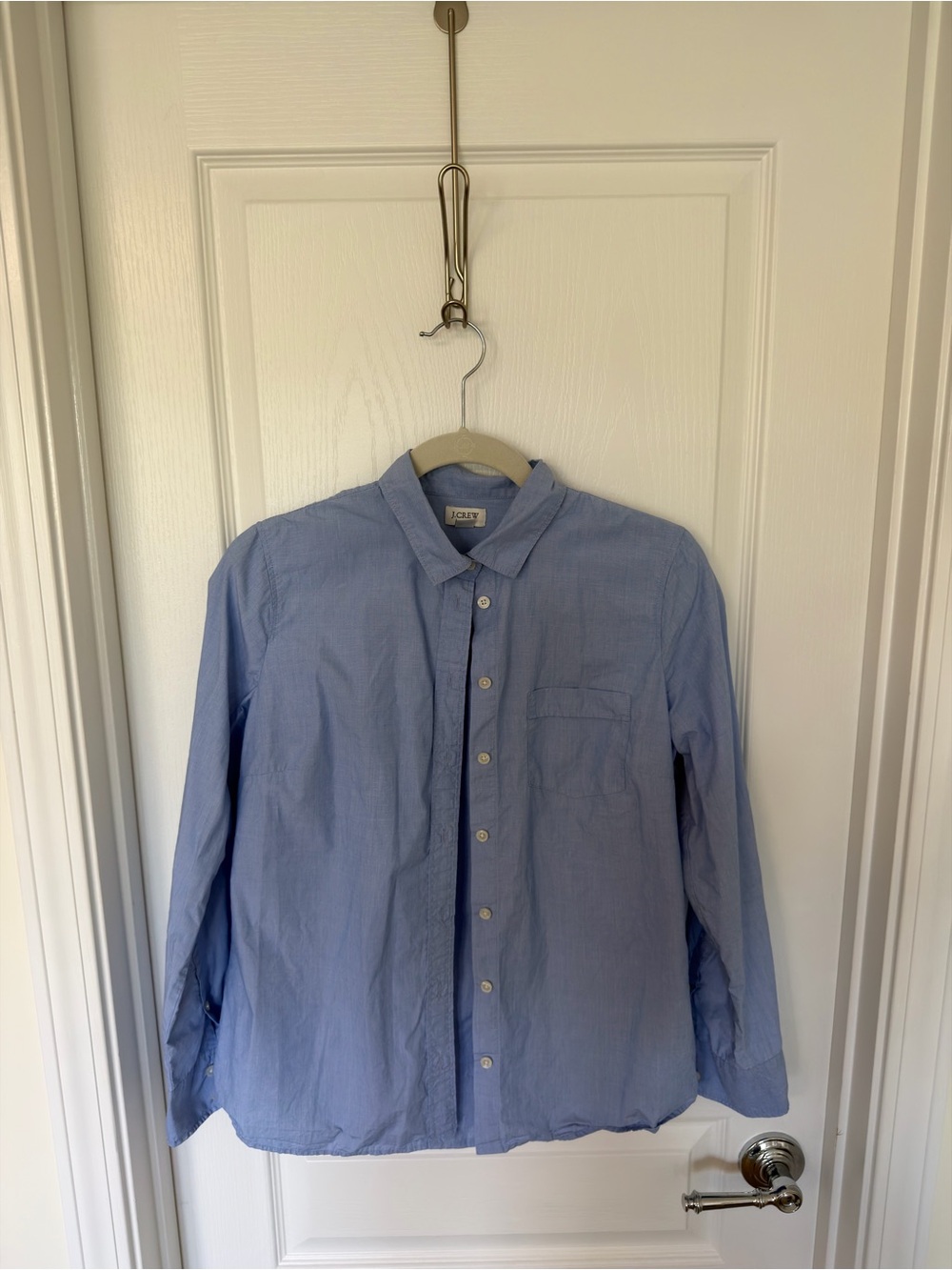 J. Crew Light Blue Casual Button-Down Shirt